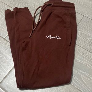 Alphalete Maroon Joggers